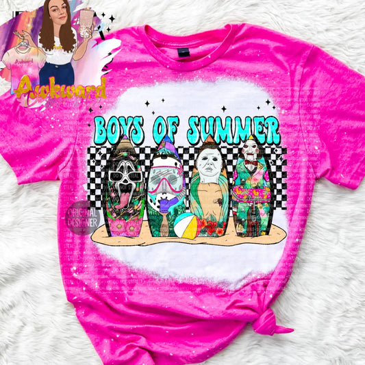 Boys of summer horror  tee Awkward Mama Designs