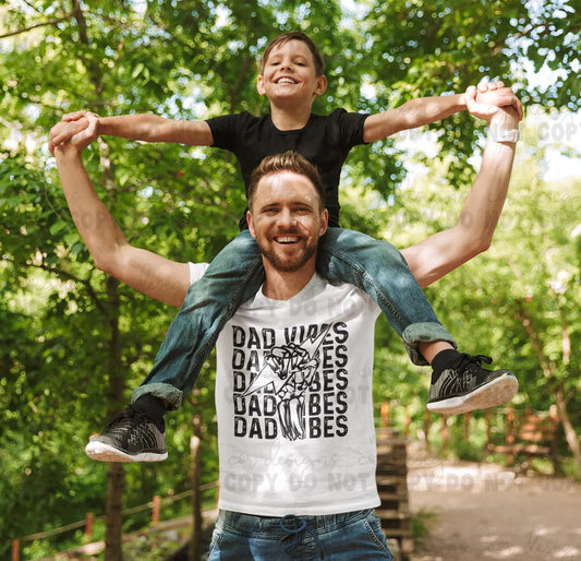 Dad vibes  Tee Awkward Mama Designs