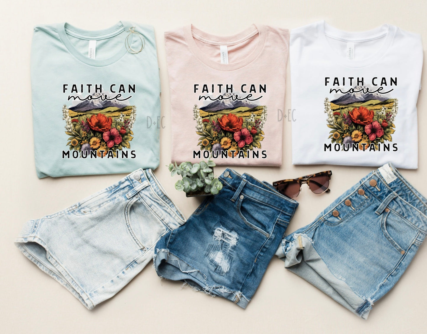 Faith can move mountains