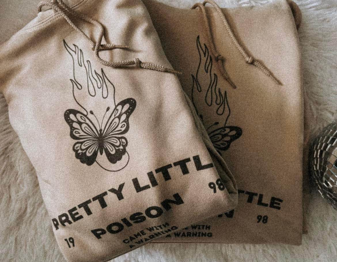 Pretty Little Poison hooded sweatshirt