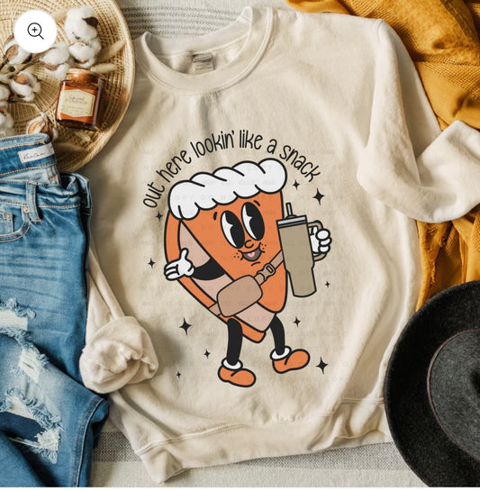 Out Here Lookin’ Like a Snack - Funny Thanksgiving Shirt