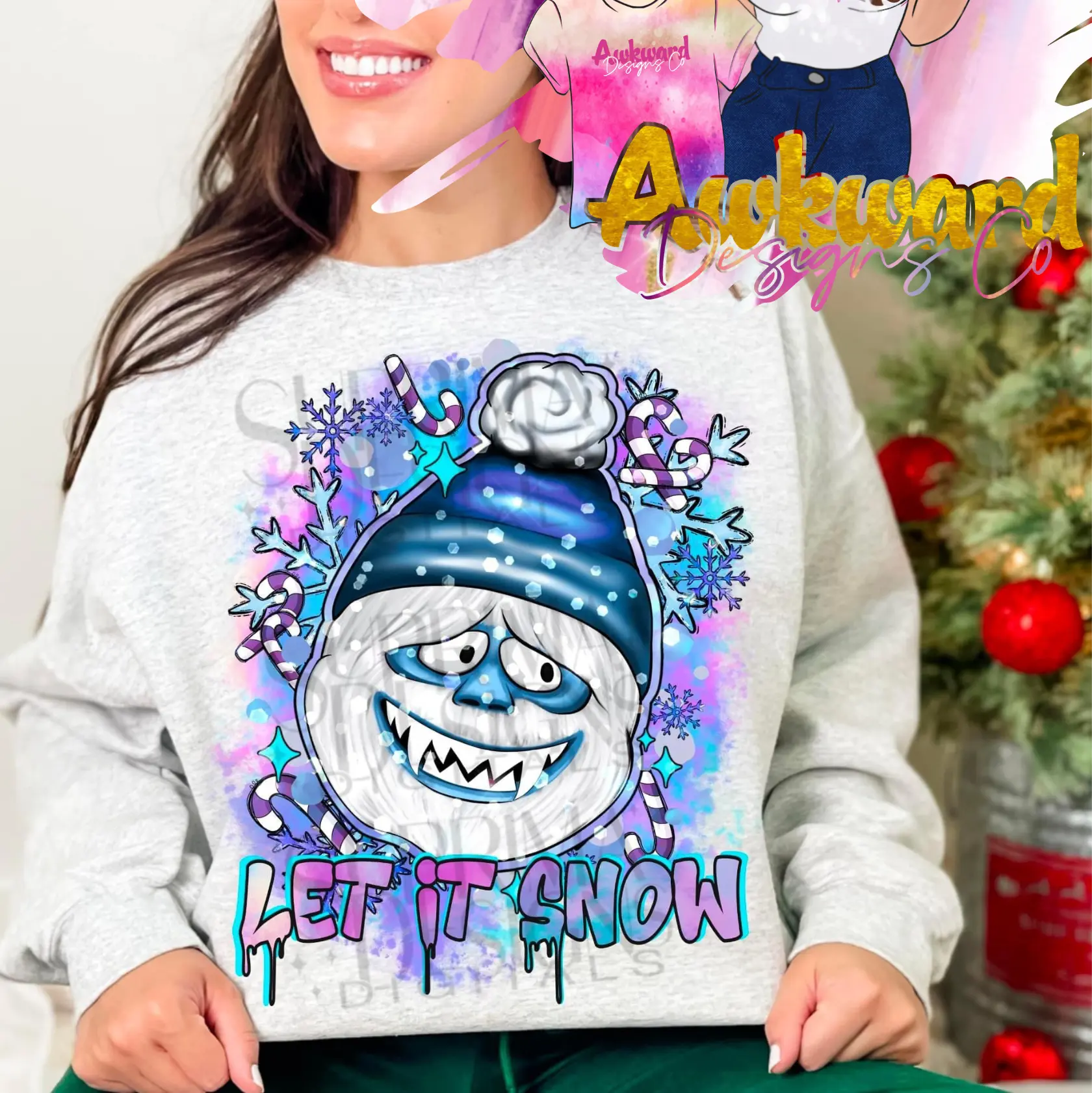 Let It Snow Awkward Mama Designs