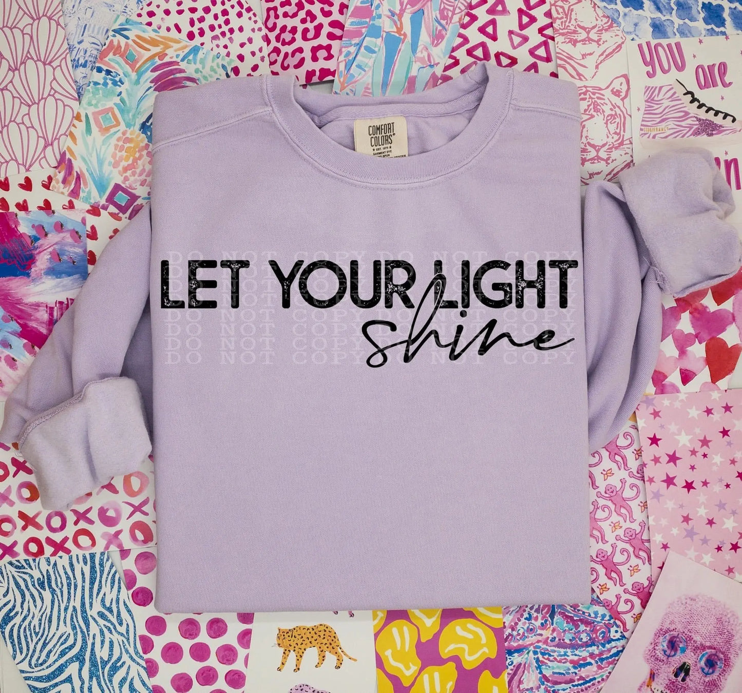 Let Your Light Shine long sleeve Awkward Mama Designs