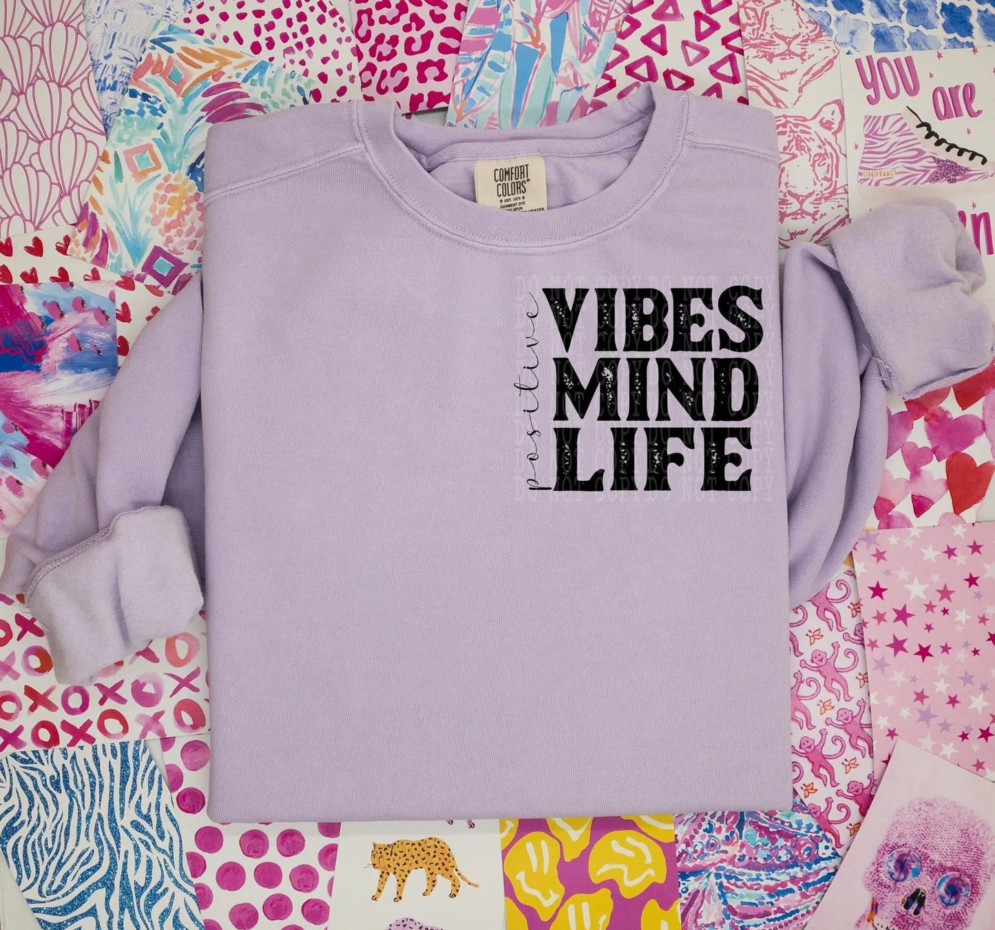 Positive Vibes Mind and Life Awkward Mama Designs